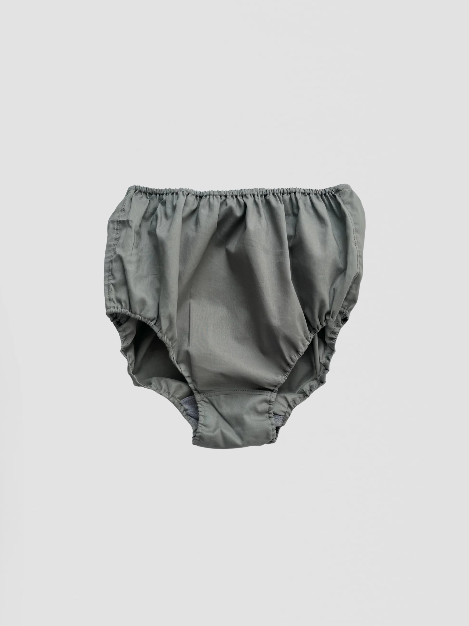 NO.24 GREY GREEN HIGH WAIST PANTS 冬を越した、ユーカリの葉のような