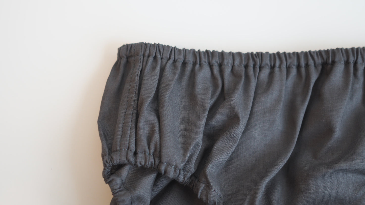 NO.18 INK BLACK HIGH WAIST PANTS