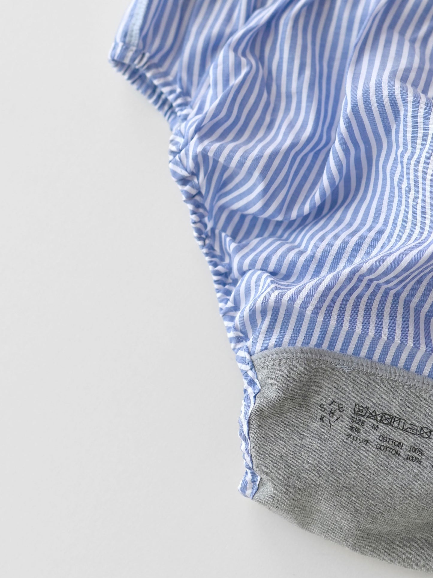 NO.26 BLUE STRIPE HIGH WAIST PANTS
