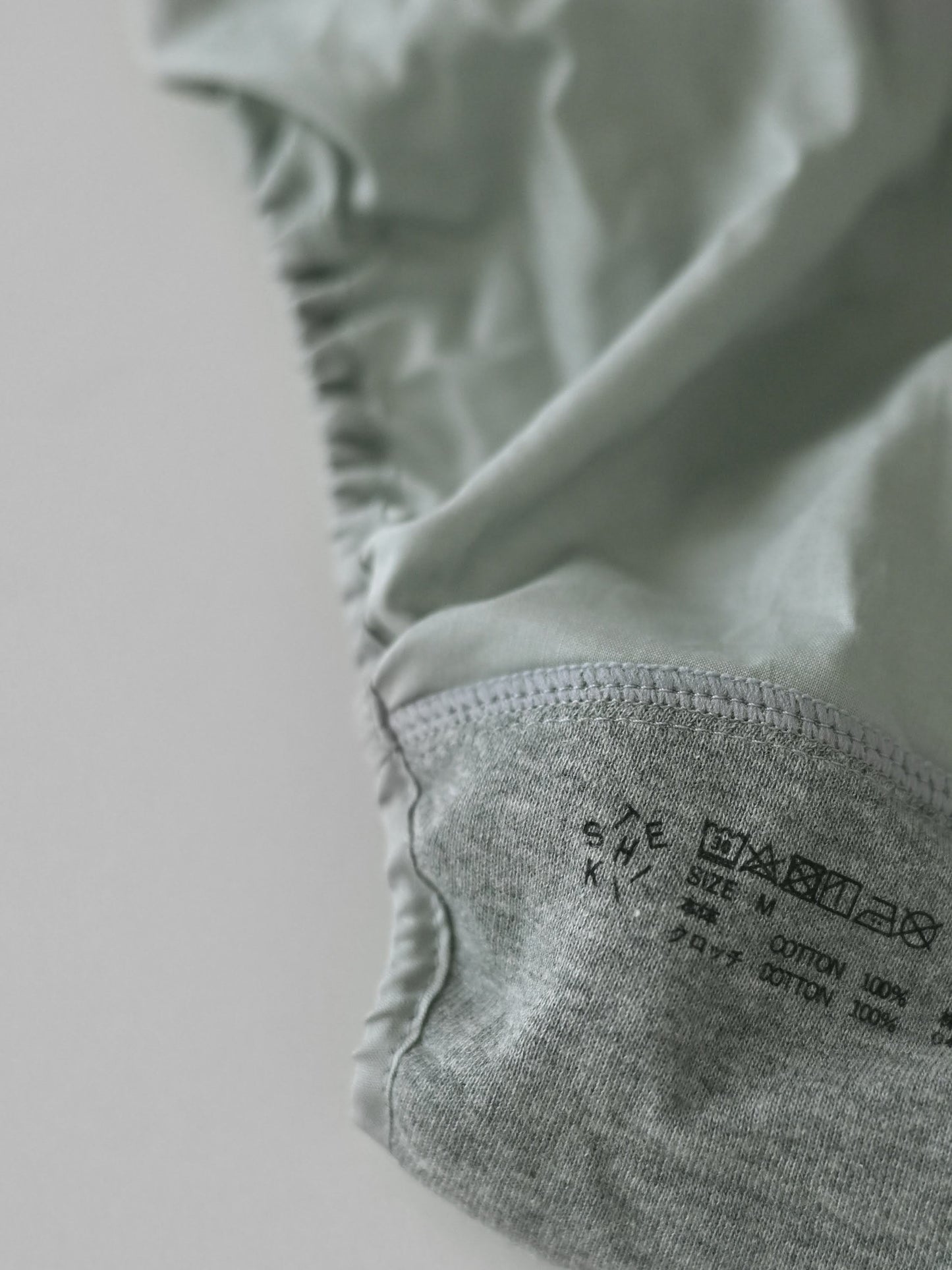 NO.02 MIST GREY HIGH WAIST PANTS