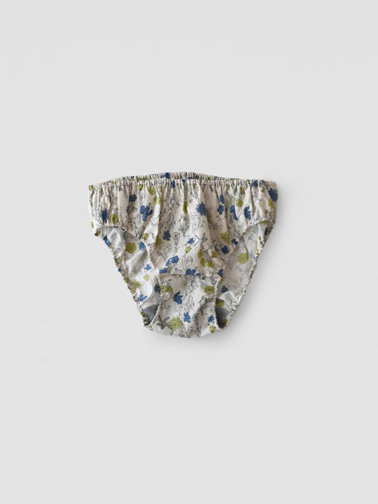 FLOWER PRINT BLUE＆GREEN FLOWER