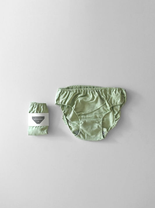 ORGANIC COTTON  PISTACHIO GREEN