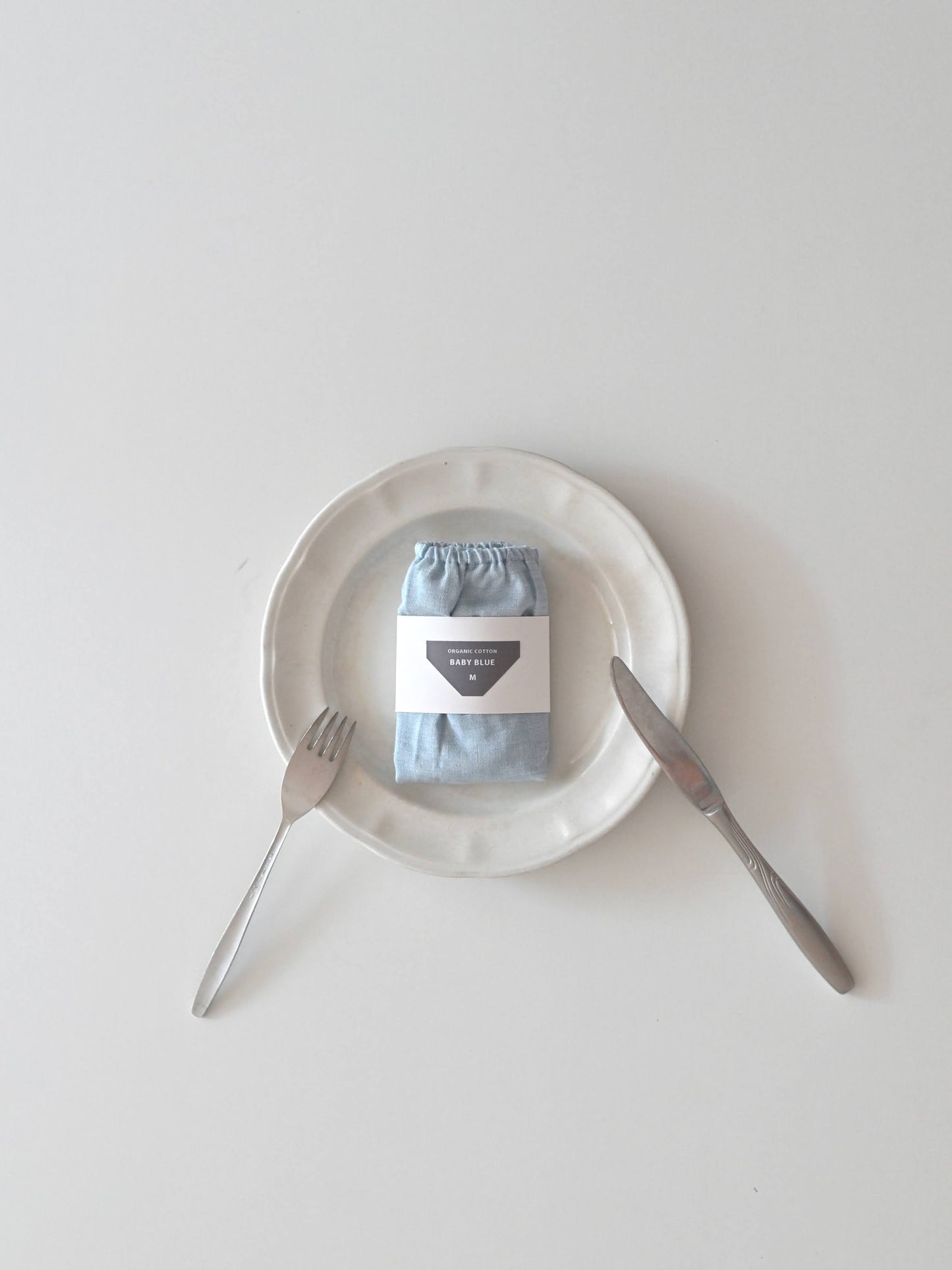 ORGANIC COTTON  BABY BLUE