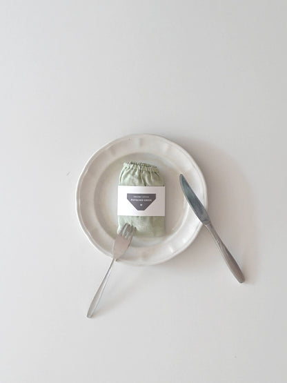 ORGANIC COTTON  PISTACHIO GREEN