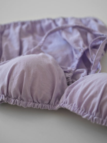 NO.30 QUIET LAVENDER BRA 静けさをまとった、上品で瑞々しいラベンダー。