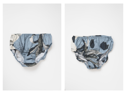 ブルー色多めのPANTS