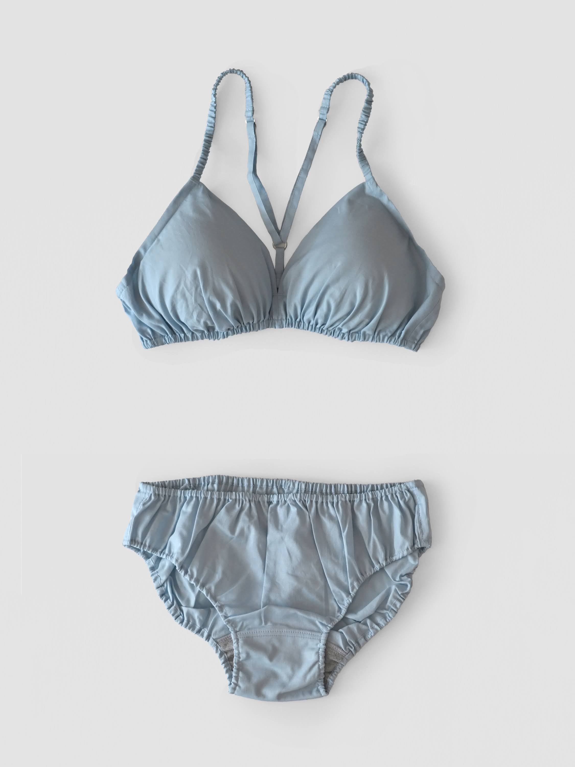 tankair BLISS HOT PANTS 値下げ不可 NO.28 SKY BRA 静かに広がる、少し霞がかった柔らかな空。 – TESHIKI