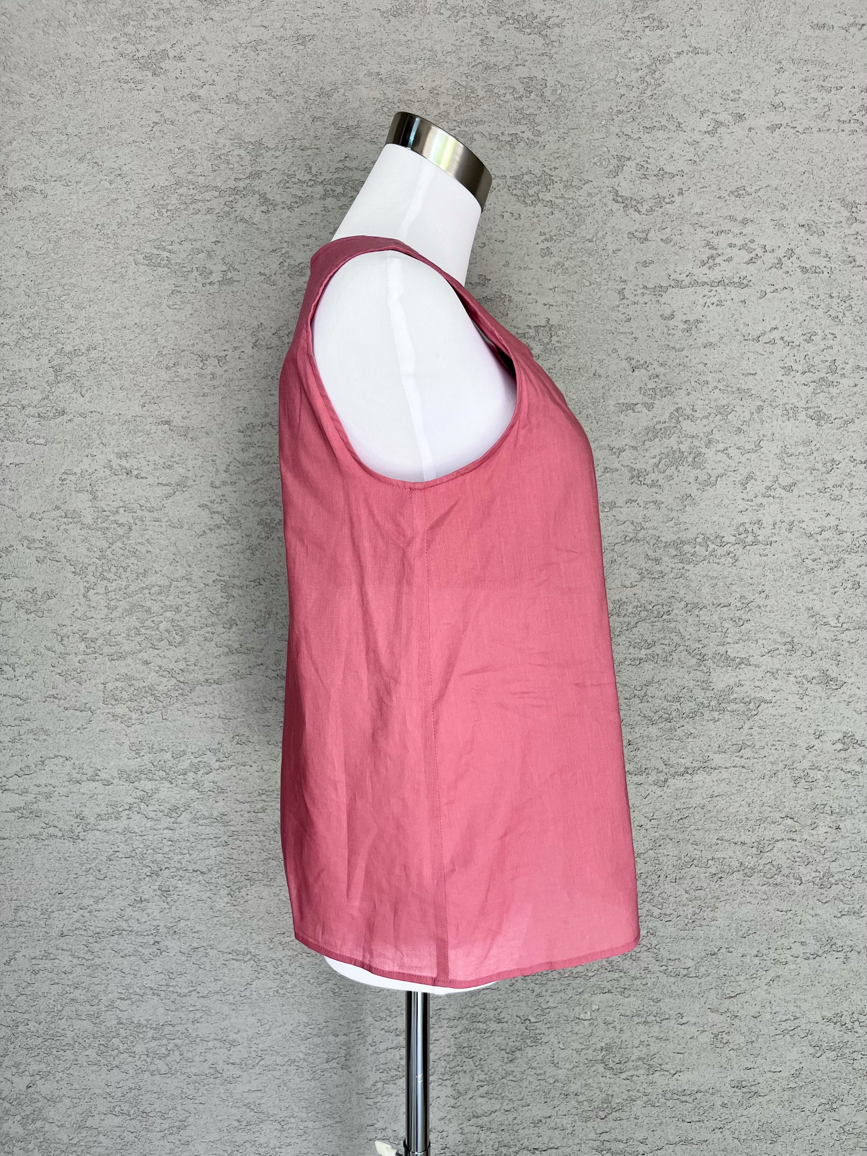 TANK TOP WITH CUPS NO.19 OLD ROSE – TESHIKI ONLINE