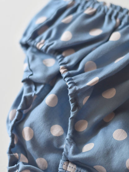 NO.16 BLUE×GREY PANTS