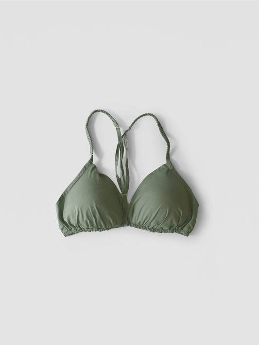 NO.24 GREY GREEN BRA