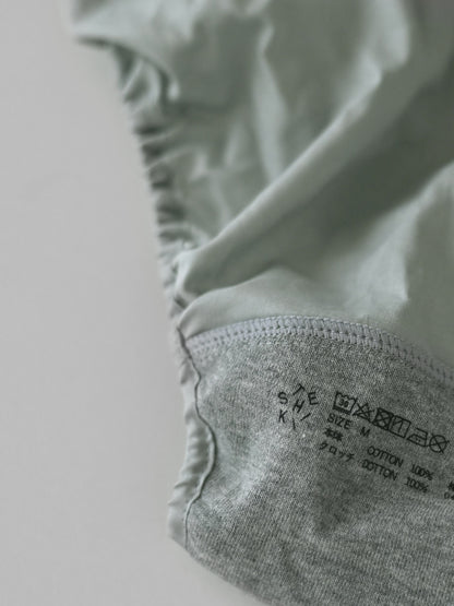 NO.02 MIST GREY HIGH WAIST PANTS