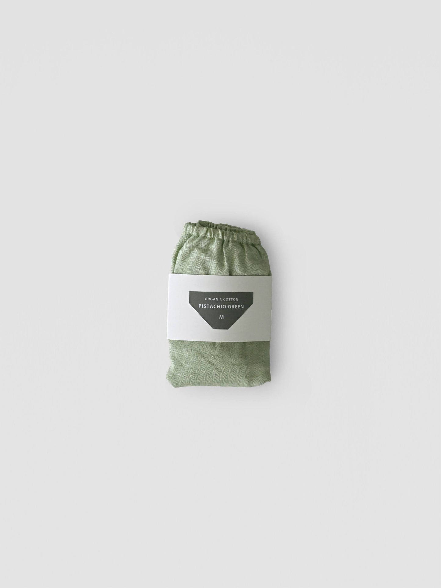 ORGANIC COTTON  PISTACHIO GREEN