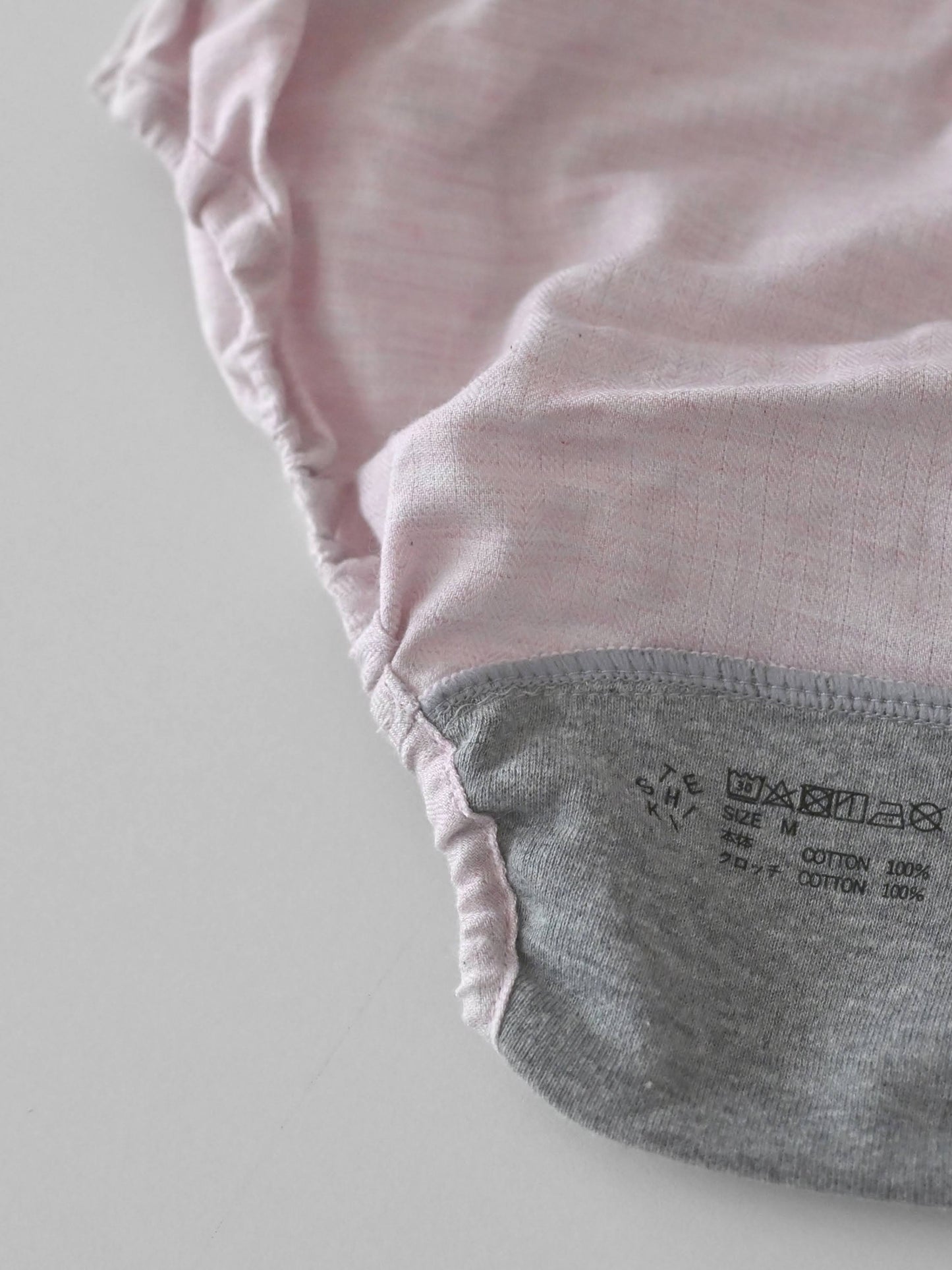 ORGANIC COTTON  SHELL PINK