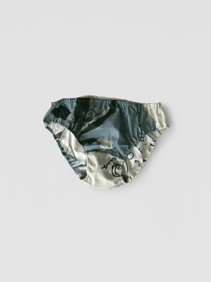 【SHORT】BLACK TULIP ICEBLUE
