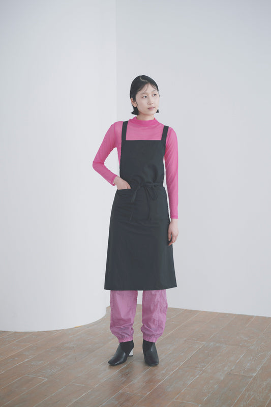 HAIR SALON APRON / BLACK