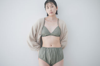 NO.24 GREY GREEN HIGH WAIST PANTS