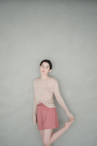 ROOM PANTS SHORT NO.19 OLD ROSE