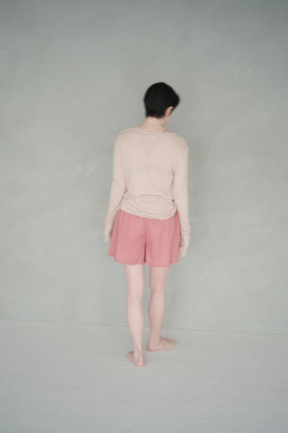 ROOM PANTS SHORT NO.19 OLD ROSE