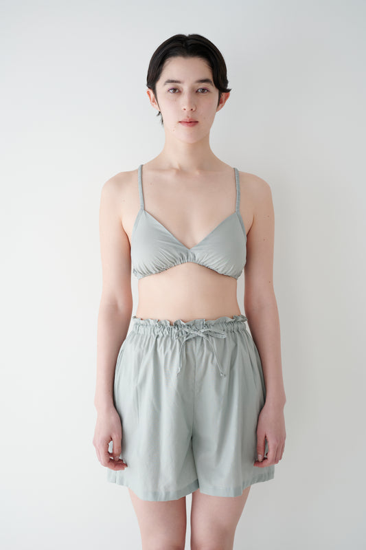 ROOM PANTS SHORT NO.2 MIST GREY
